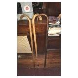 3 WOOD CANES