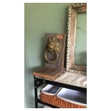 BRASS LION DOOR KNOCKER