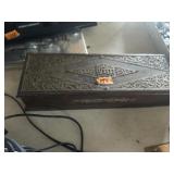 ORNATE JEWELRY BOX & CONTENTS