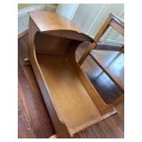 WOODEN DOLL BASINET