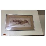 FRAMED CORN HUSK PRINT