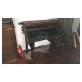 ANTQ. MAHOGANY WRITING DESK