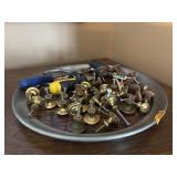 TRAY OF ASST KNOBS