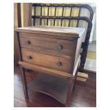 WOOD SIDE TABLE