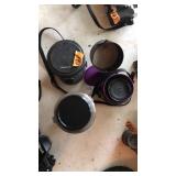 LOT OF CAMERA LENSES