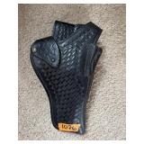 LEATHER BELT LOOP PISTOL HOLDER
