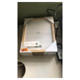 SET OF 3: 8"x11" OAK PICTURE FRAMES