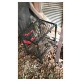 METAL OUTDOOR SIDE TABLE