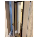 OVER THE DOOR HANGING MIRROR, 66X14