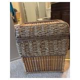 RATTAN TRUNK W DOMED LID, 23X20