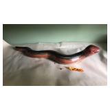 WOOD PAINTED SNAKE