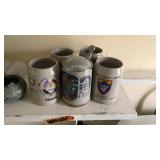 LOT OF ASST. BEER STEINS