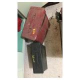 2 METAL AMMO BOXES