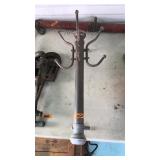 BRASS WALL MOUNT COAT RACK