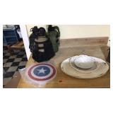 ASST. SERVING PLATES AND CANTEENS