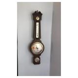WOOD WALL HANGING BAROMETER