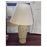POTTERY SIDE TABLE LAMP