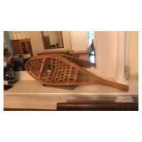 ANTQ. WOODEN SNOW SHOES