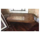 ENLAYED WOOD COFFEE TABLE