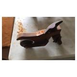 WOODEN MOTORCYCLE FIGURAL