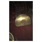BRASS FIREWOOD HOLDER