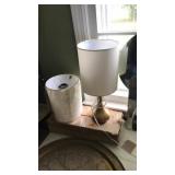 2 DECORATIVE SIDE TABLE LAMPS