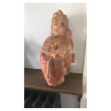 TERRA COTTA POTTERY KING BUST
