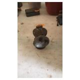 ANTQ. AUTO-LITE CARBIDE MINERS LAMP