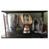 ASST. APPLIANCES: BLENDER, COFFEE POTS