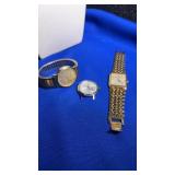 3 ASST MENS WRIST WATCHES BULOVA, TIMEX, SEIKO