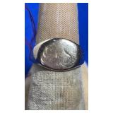 14K YELLOW GOLD MONOGRAM RING
