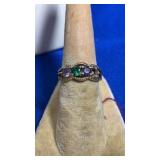 14K YG LADIES RING MISSING ONE STONE