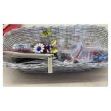 TRAY OF ASST AMERICANA COSTUME JEWELRY