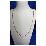 14K YELLOW GOLD 30" NECKLACE