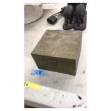 VNTG. COPPER & BRASS JEWELRY BOX