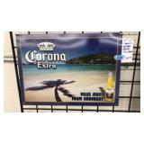 CORONA EXTRA TIN BEEN SIGN, 12" X 17"