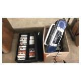 LOT OF ASST. CDS, TAPES AND SANYO CASSETTE PLAYER
