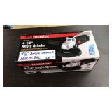 DRILL MASTER 4.5" ANGLE GRINDER, NEW IN BOX