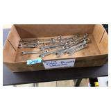 BOX LOT OF HUSKY POLISHED WRENCHES