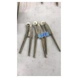 VNTG. STAINLESS NUT CUTTERS