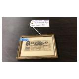 CONFEDERATE STATES TWO DOLLAR BILL, 6/2/1862