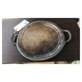 SILVER PLATE TRAY