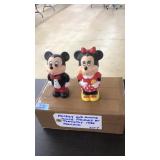 MICKEY & MINNIE MOUSE FIGURES, 1986