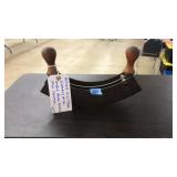 ANTQ. DOUBLE BLADE ROUND EDGE CHOPPER