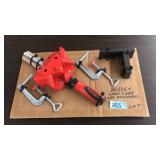 BESSEY WOOD CLAMP WITH ACCESSORIES