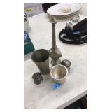 LOT OF ASST. PEWTER