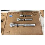 CRAFTSMAN 3 PC. RATCHET SET