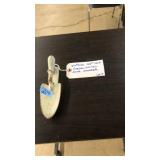 VNTG. CAST IRON DOOR KNOCKER, GARDEN SHOVEL