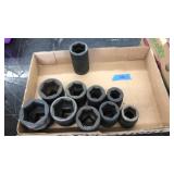 1" DRIVE SHALLOW IMPACT SOCKETS SAE