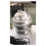 ALUMINUM IDLI MAKER/STEAMER WITH LID